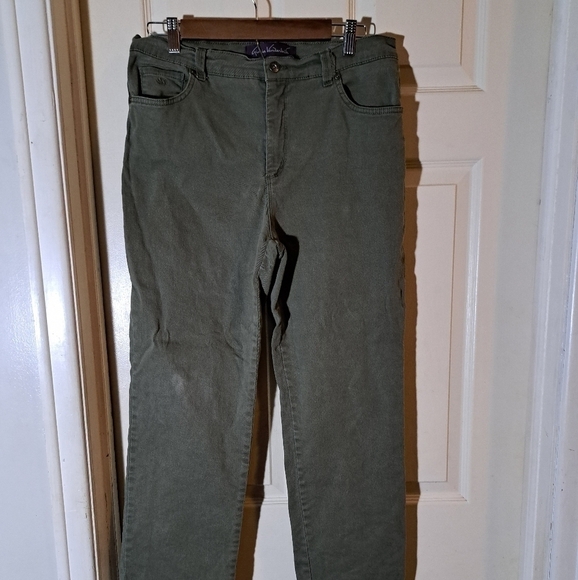 Gloria Vanderbilt Denim - Gloria Vanderbilt Size 10 green jeans